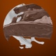 Mix Of Liquid Chocolate And Milk Splash In Sphere - VideoHive Item for Sale
