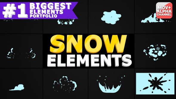 Snow Blasts | Motion Graphics