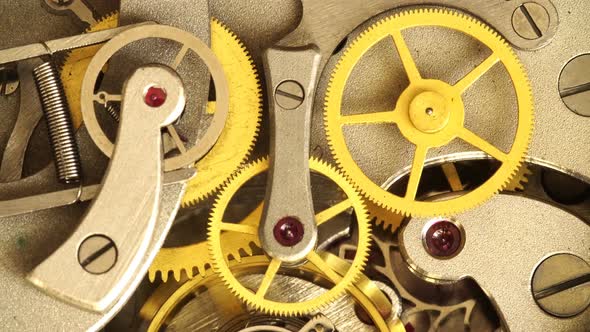 The Work Of The Mechanism  Of The Ancient Clock 1. alt