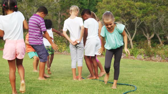 Active sportswoman playing tennis alt