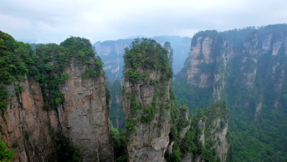 Zhangjiajie Mountains, China alt