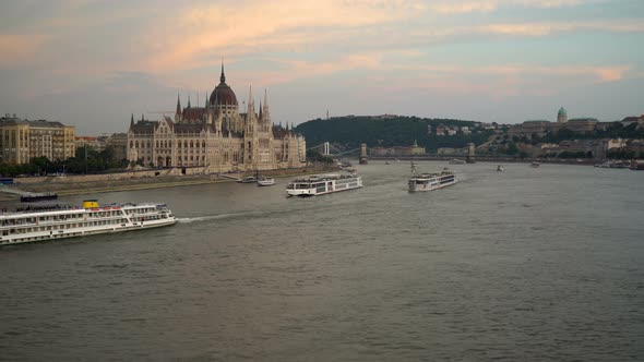 Parliament and Budavari Palace