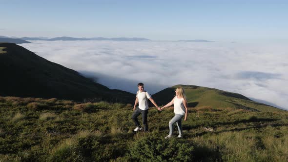 Couple on a hill alt
