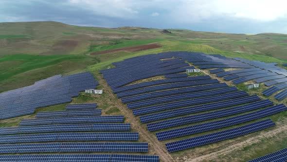 Solar Energy Panels In The Field alt