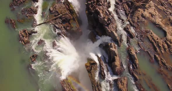 Waterfall and Rainbow