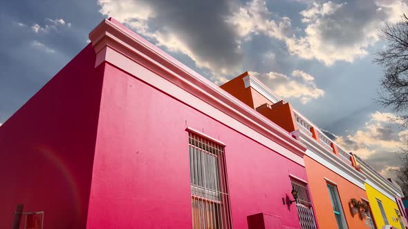 Colorful Bo-Kaap area of Cape Town