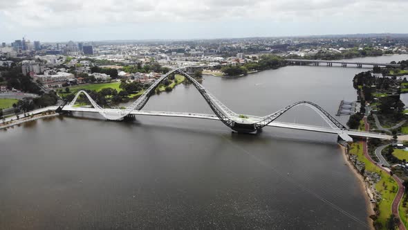 Aerial View of Perth Bridge