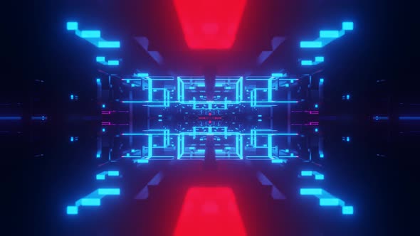 Glow Sci Fi Symmetrical Construction alt