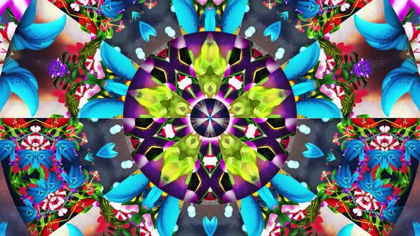 Fantasy Garden Kaleidoscope