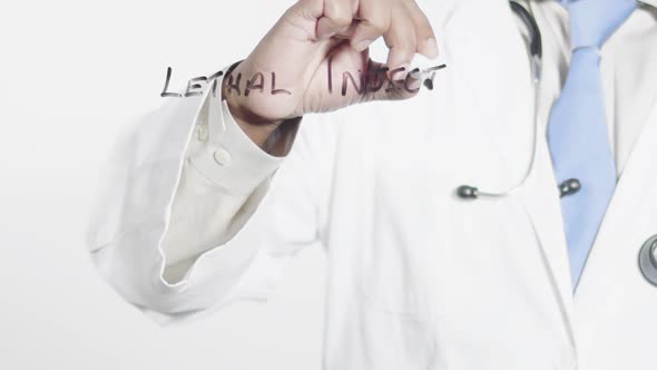 Asian Doctor Writes Lethal Injection  alt