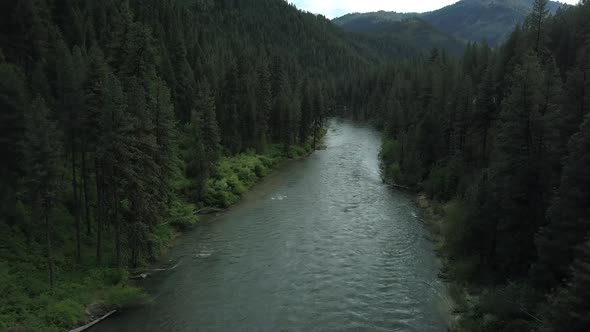 South Fork of the Payette River, Idaho USA alt