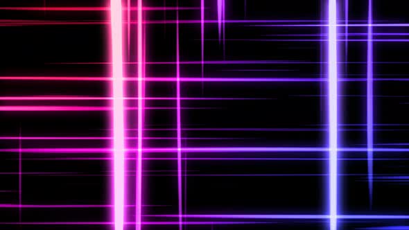 Abstract Gradient Glowing Grid lines