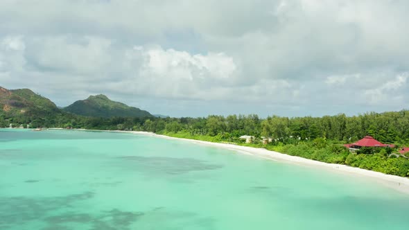 Aerial View of Seychelles alt