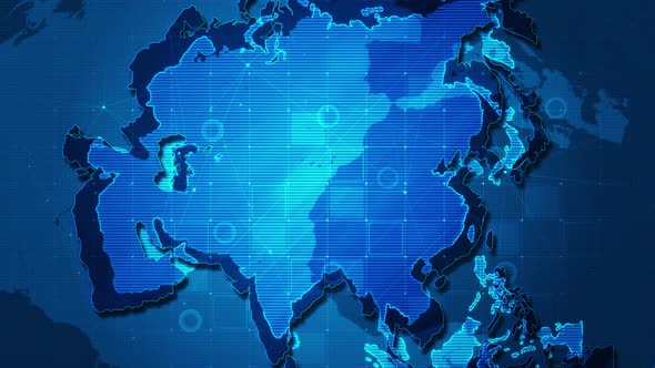 Business Map Technology Asia Concept alt