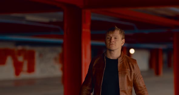 Serious Man is Walking Indoors alt