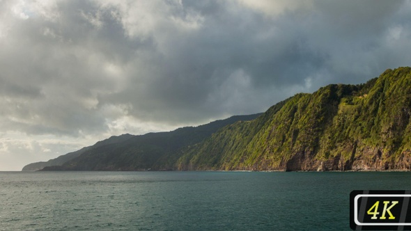 Sao Miguel Island's Coastline, Azores alt