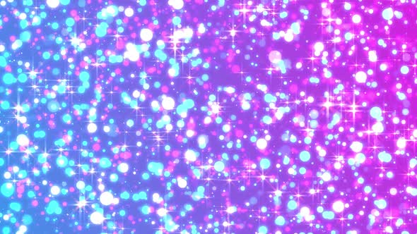 8k Colorful Particles