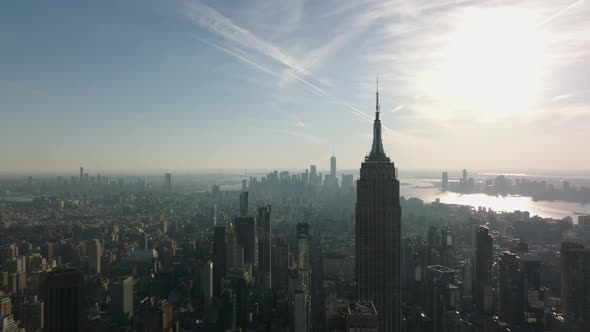 Forwards Fly Above City alt