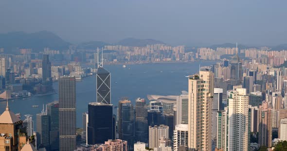 Hong Kong city landmark alt