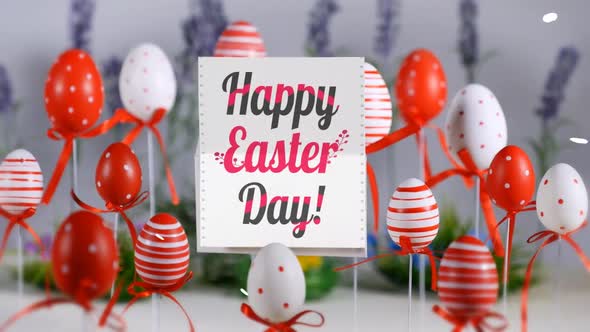 Happy Easter Day Stop Motion Card