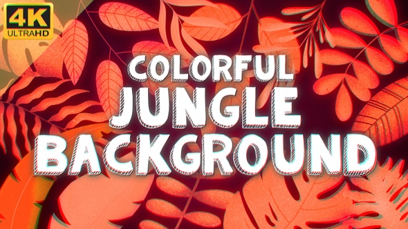 Colorful Jungle Backgrounds Pack