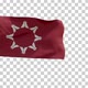Oglala Sioux Pine Ridge Flag / Native American Flag (USA) on Flagpole with Alpha Channel - 4K - VideoHive Item for Sale