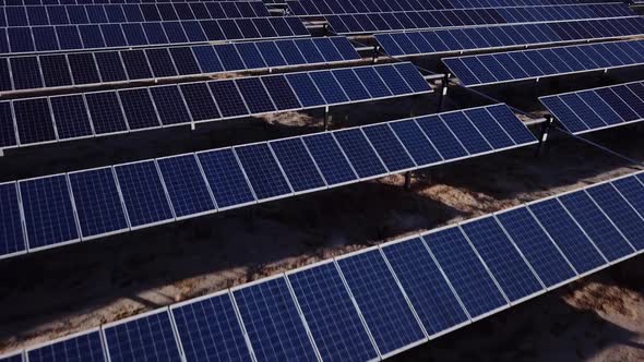 Aerial Shot Of Solar Panels alt