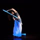 Young Gipsy Woman Dance Neon Show In Ultraviolet Light 4 - VideoHive Item for Sale