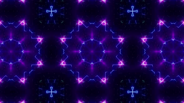 Fractal Neon Laser Beam Vj Light Kaleidoscope Loop 4K 03 alt