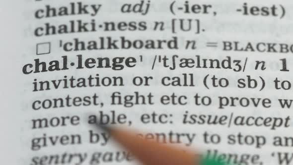 Challenge Word in English Vocabulary, Checking Personal Qualities, Leadership alt