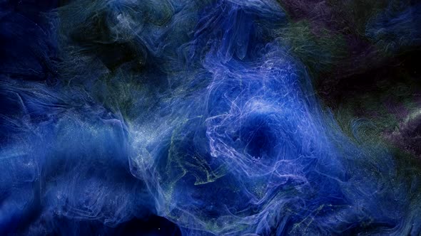 Flowing Navy Blue Smoke, Stock Footage | VideoHive