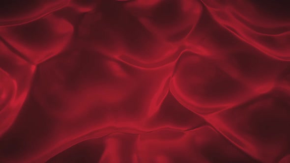 Abstract Liquid Wave Red Background