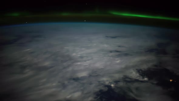 Northern Lights, Canada. NASA. alt