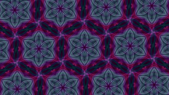 Abstract Colorful Background Hexagon Flower Pattern Animation alt