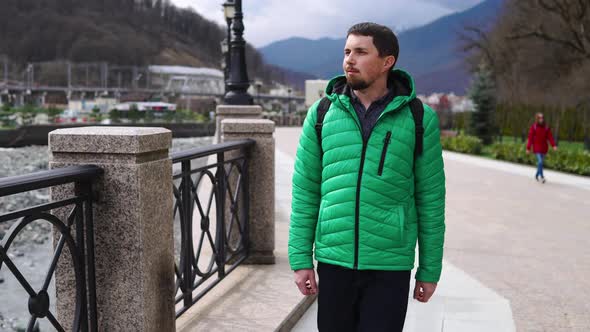 Quiet Lonely Walk in Highland Town alt