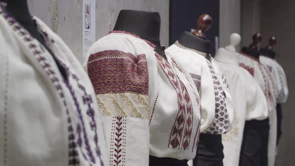 Handembroidered Traditional Peasant Blouse  Ie Romanian alt