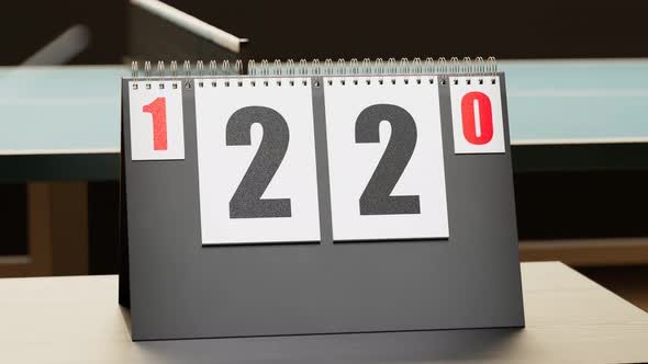 Animation of table tennis scoreboard while playing a match at the sports club. alt