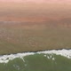 Aerial Drone View of Deserted Arambol Beach on Goa with Waves - VideoHive Item for Sale