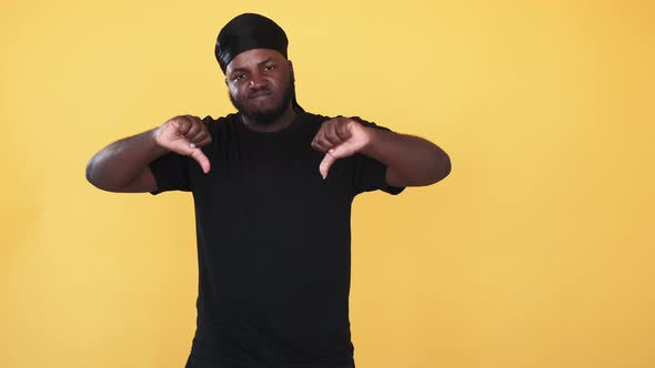 Thumbs Down Gesture Reject Sign Man Disapproval alt