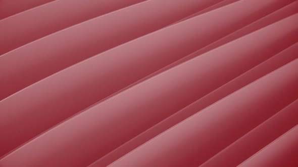 Abstract 3d Paper Stripes Red Background