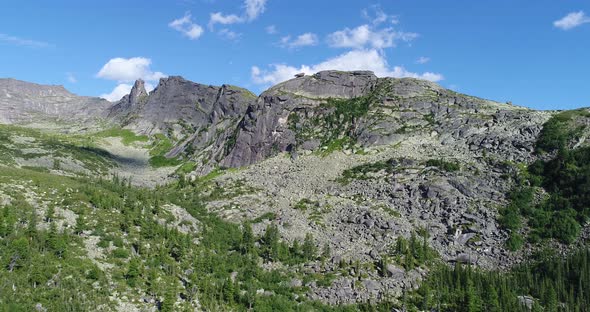 Aerial Mountain Landscape part alt