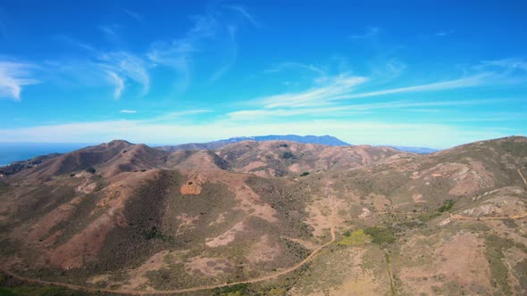 Marin Headlands Basalt Rugged Coastline Park Sausilito CA - Aerial View From Helicopter alt