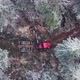 Wood Processing Factory. Aerial shot, Forest Logging Machinery Equipment - VideoHive Item for Sale