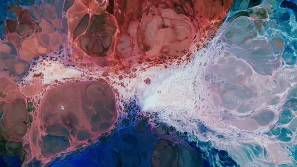 Abstract Colorful Ink Spread Art 077 alt