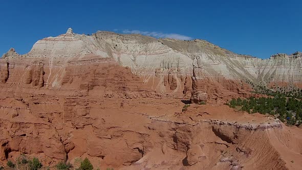 Aerial shots of Kodachrome Basin, Utah. alt