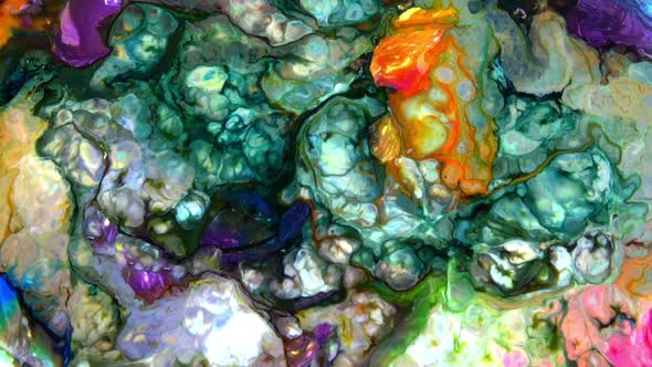 Abstract Colorful Invert Sacral Paint  Exploding Texture 442 alt