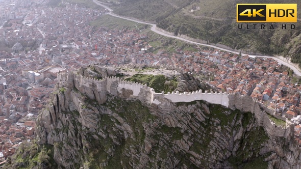 Afyon Castle Overall View