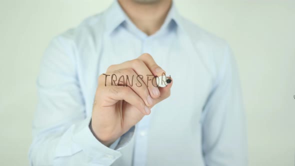 Transform, Writing On Screen alt