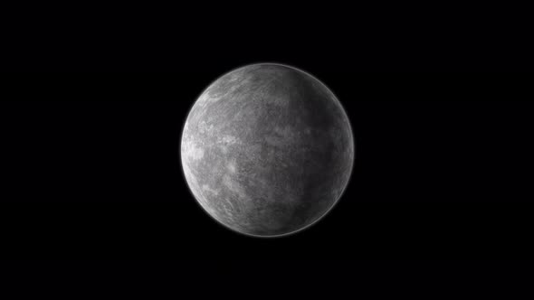 planet mercury animation. Vd 1144