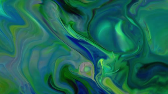 Abstract Paint Spreads And Swirling Texture 203